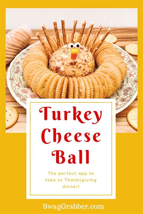 Turkey Cheese Ball Easy Fun Dish To Take To Thanksgiving Turkey