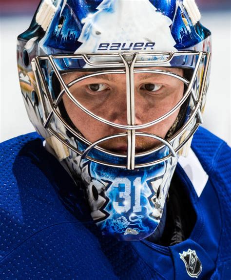Best dining in odense, funen and islands: I Love Goalies!: Frederik Andersen 2018-19 Mask