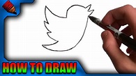 Twitter Drawing at PaintingValley.com | Explore collection of Twitter ...