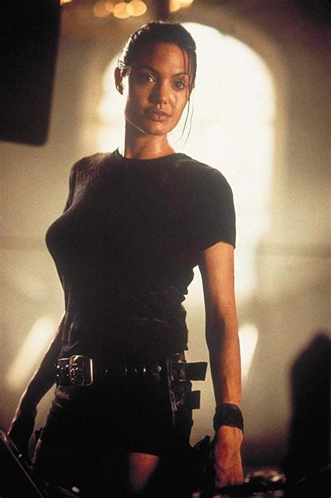 Angelina Jolie In Lara Croft Tomb Raider Lara Croft Angelina Tomb Raider Angelina