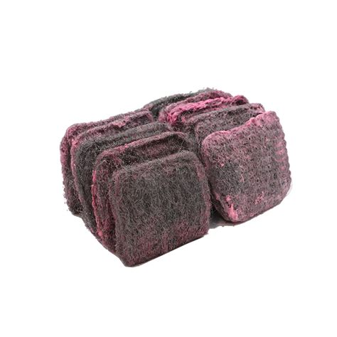 Pack Heavy Duty Steel Wool Scouring Soap Pads China Steel Wool Scrubber And Cleaning Ball