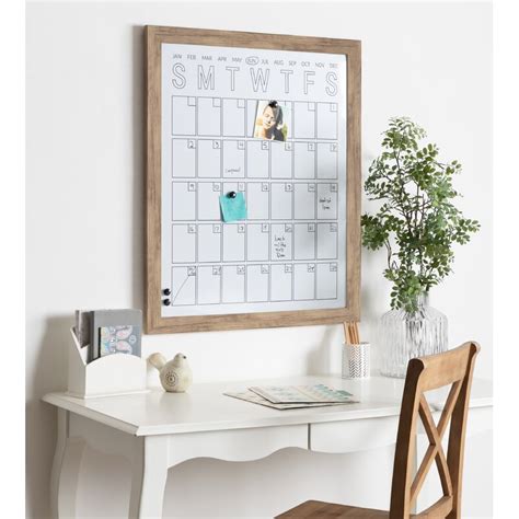 Ophelia And Co Monthly Calendar Magnetic Wall Mounted Dry Erase Board