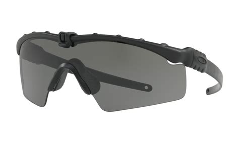 oakley standard issue ballistic m frame 3 0 glasses black frame with grey lenses oo9146 01