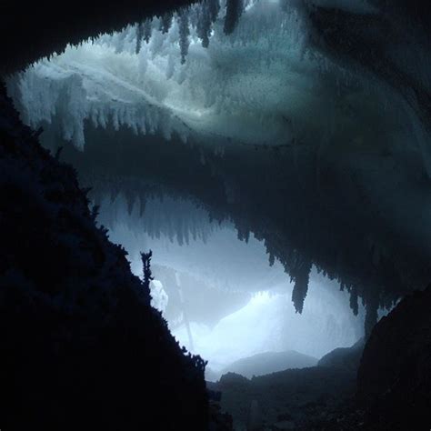 Inside One Of The Magical Ice Caves On Mount Erebus Antarctica Photo