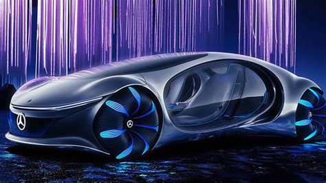 Mercedes Benz Unveils Concept Car Inspired By Movie Avatar