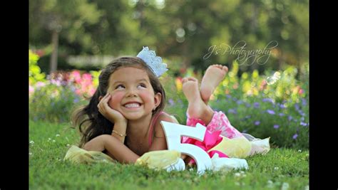 5 Year Old Photo Shoot Photography Princess Summer Birthday