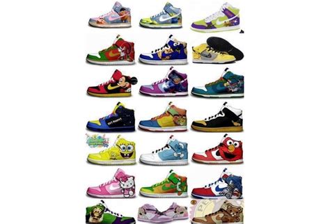 Nike Dunks Custom Design Sneakers Various Colorful Nike Dunks Custom