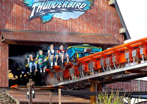 Americas First Launched Wing Coaster Thunderbird Debuts At Holiday World
