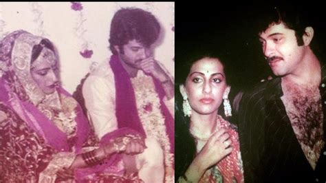 Never Seen Wedding Photos Of Anil Kapoor And Sunita Kapoor Youtube