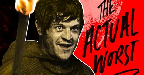 Why Game Of Thrones Ramsay Bolton Is The Worst Character On Television