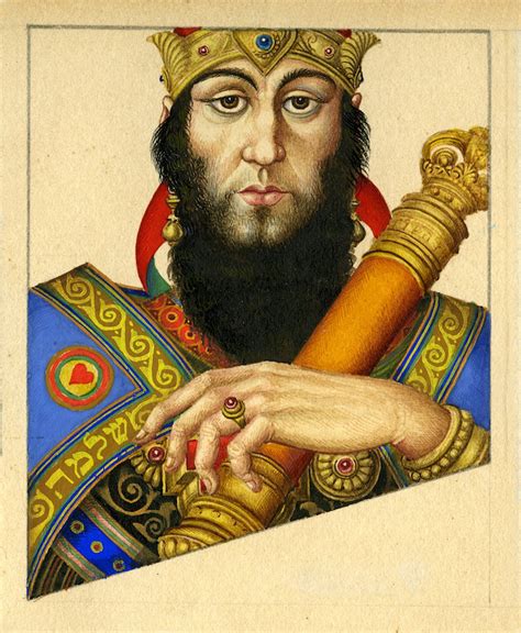 King Solomon King Of Hearts By Arthur Szyk Heroes Of Ancient Israel