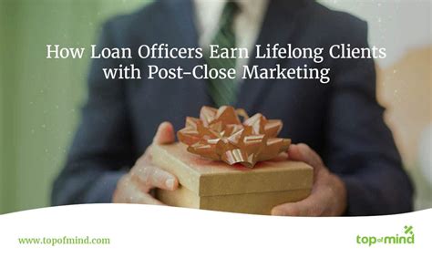 how to become a successful loan officer with post close marketing