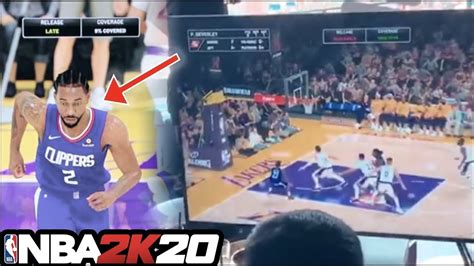 Nba 2k20 5v5 Gameplay Lakers Vs Clippers New Features Found