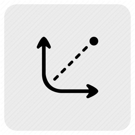 Axis Chart Coordinates Icon Download On Iconfinder