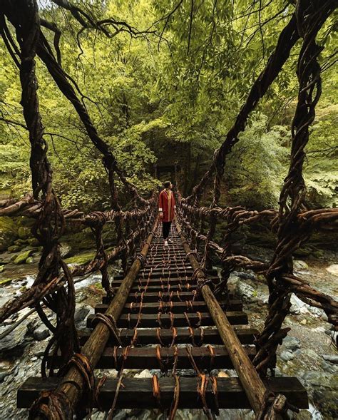 Visit Japan One Of Japans Most Unusual Bridges Iya Valleys