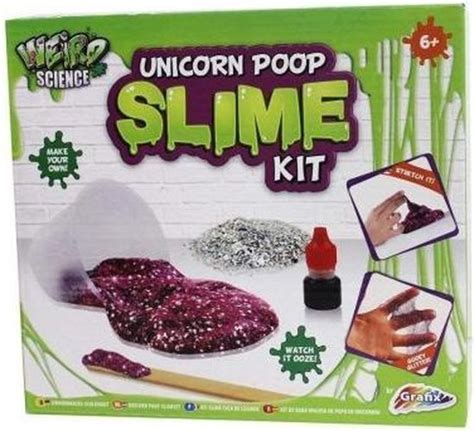 Unicorn Poop Slime Kit