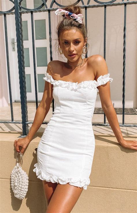 Pin By Yamilet González On Ropa In 2020 White Mini Dress White Dress