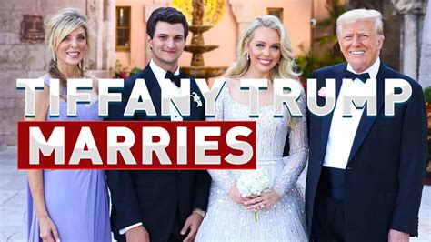 Tiffany Trump Marries Michael Boulos At Mar A Lago YouTube