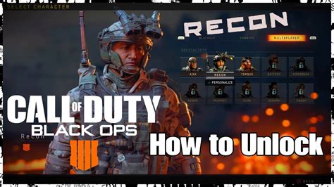 How To Unlock Recon In Call Of Duty Black Ops 4 Blackout How To Unlock