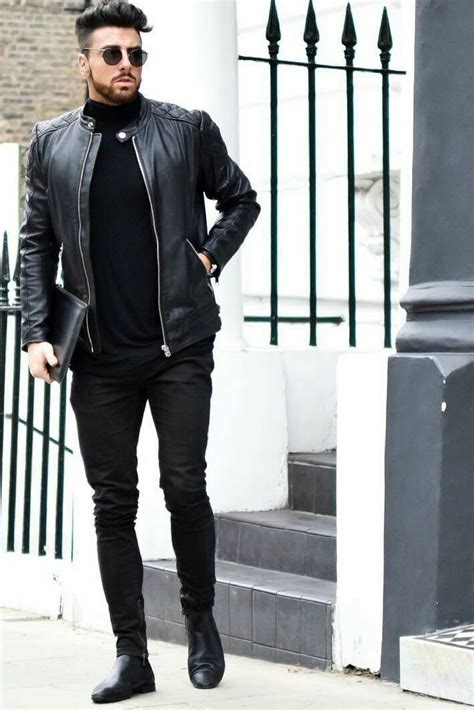 Capsule Wardrobe For Men Ebook Black Outfit Men Mens Outfits Mens