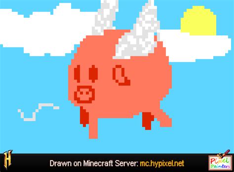 Pig Painting Minecraft Clashing Pride