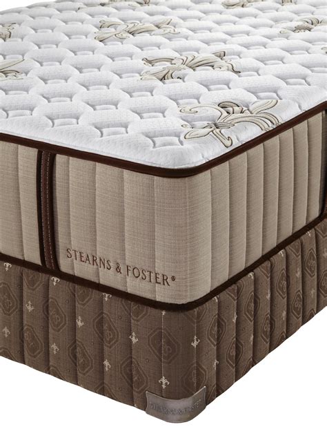 Every mattress is built by certified craftsmen, and every piece of material is rigorously tested to ensure the best durability. Stearns & Foster Estate Walnut Grove Ultra Firm Queen ...