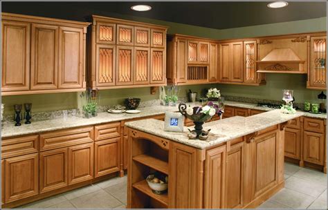 Awesome Maple Cabinets With Granite Countertops Home Design Very Nice