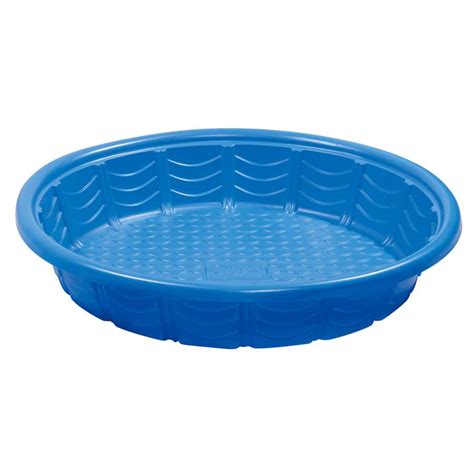 Summer Waves Wading Pool 45 In L X 45 In W Blue Plastic Round Kiddie