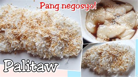 Maybe you would like to learn more about one of these? How to cook Palitaw | Easy Palitaw recipe | Pang negosyo ...