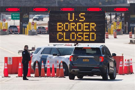 The Us Continues Journey Restrictions On Covid On The Land Borders Of