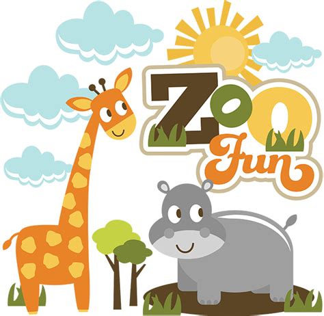 Zoo Fun Svg Scrapbooking File Scrapbook Printing Fun Digi