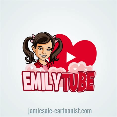 Cartoon Logo Youtube Cartoonist For Hire