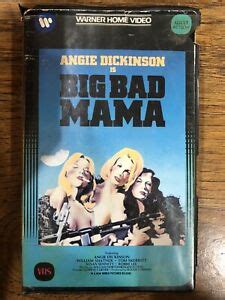 Big Bad Mama Vhs Action Angie Dickinson Warner Home Video Clamshell Ebay