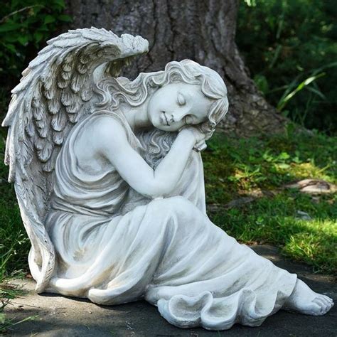 Northlight Resting Angel Religious Outdoor Garden Statue Wayfair