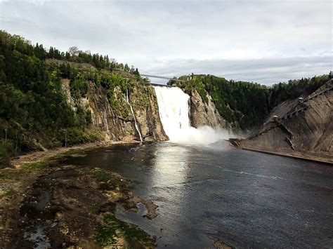 Breathtaking Montmorency Falls In Quebec City