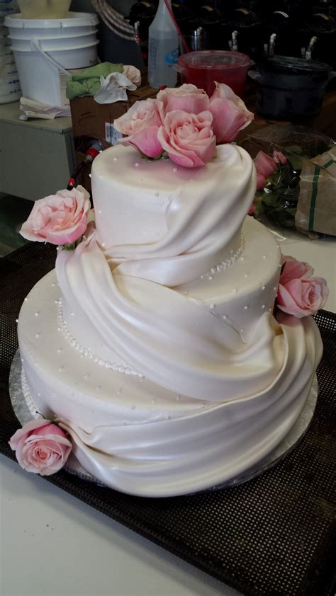 Custom cakes and full bakery. Elegant Wedding Cakes by Cake Among Us Bakery & Donuts
