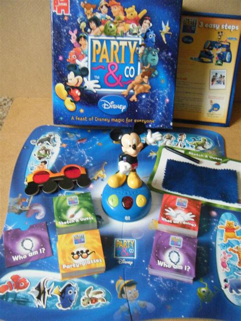 Party And Co Disney Board Game With Electronic Mickey Mouse By Jumbo