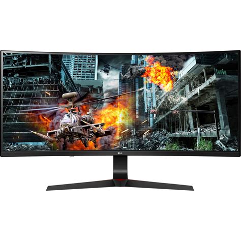 Lg 34 In 144hz Curved Wfhd Ips Ultrawide Gaming Monitor 34gl750 B