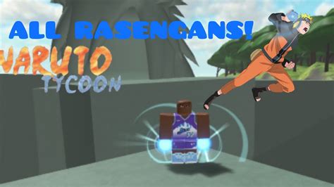 Roblox Naruto Tycoon V33 All Rasengans Review Youtube