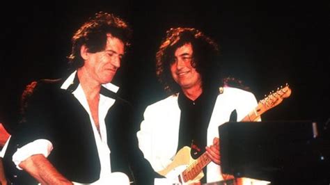 Dos colosos del rock juntos Rolling Stones y Jimmy Page en la canción