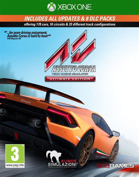 Assetto Corsa Ultimate Edition Xbox One Kunos Simulazioni Gry I