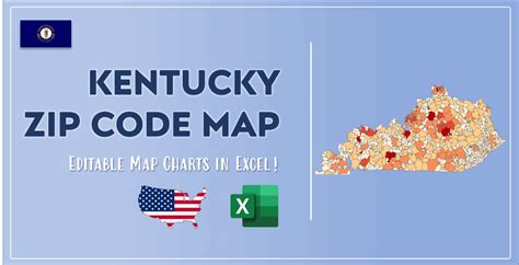Kentucky Zip Code Map And Population List In Excel