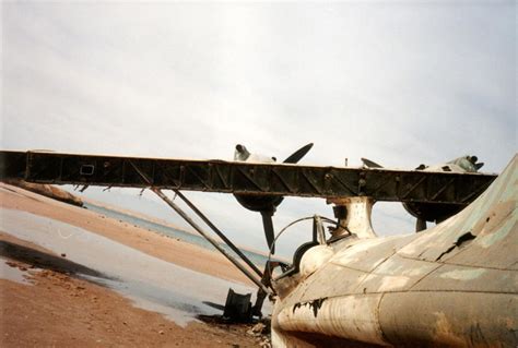 Abandoned Catalina Seaplane 50 Years Between The Sea And The Desert