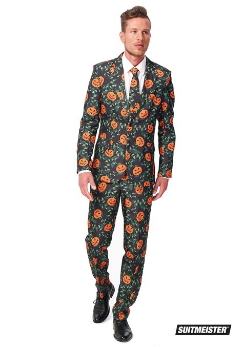 How and why did the men's suit become the de facto standard for men's formal wear in almost all modern day countries? SuitMeister Basic Pumpkin Suit for Men