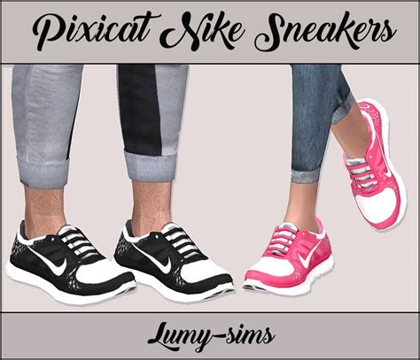 Pixicat Nike Sneakers • For Female Male And Children • They Work With