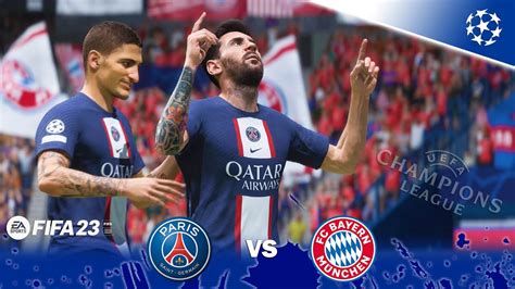 FIFA 23 PSG Vs Bayern Munich UEFA Champions League 22 23 Gameplay