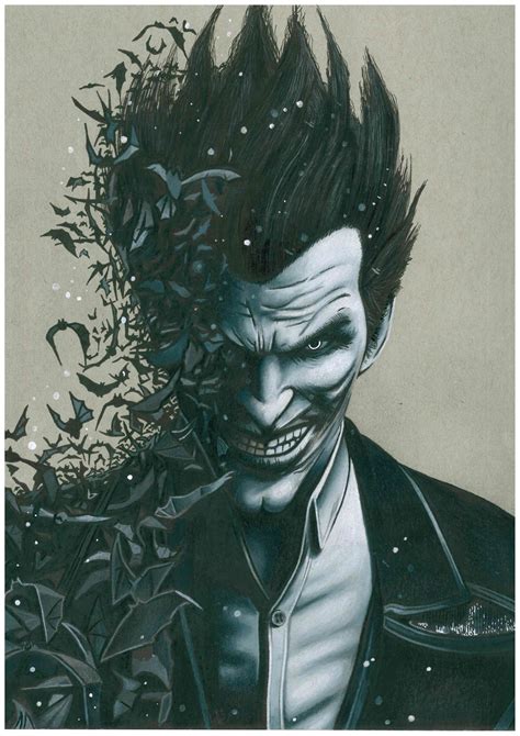 The Joker Art Print Etsy