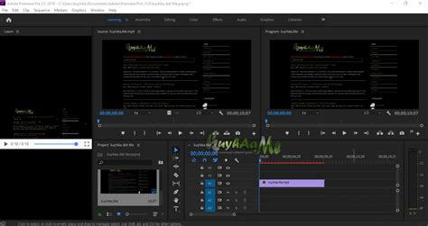 Anda hanya perlu membuat sebuah proyek baru, untuk kemudian anda tambahkan fiel multimedia ke dalamnya. Download Adobe Premiere Pro CC 2019 Kuyhaa Terbaru - ME.PW