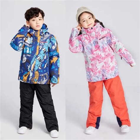 Juegos De Esquí Infantil Mono Snowboard Sets Invierno Niño Niño Y Niña