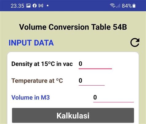 Berbagi Walau Sebulir Padi Konversi Dari Liter Ke Kilogram Dengan Astm Table 54b